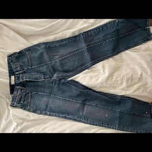Levi’s straight jeans with lining and light spots